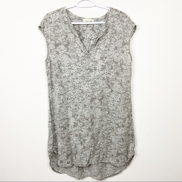 Anthropologie cloth & stone chambray dress… - Picture 1 of 7